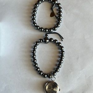 Hemitate anti-depression bracelet & watch set.